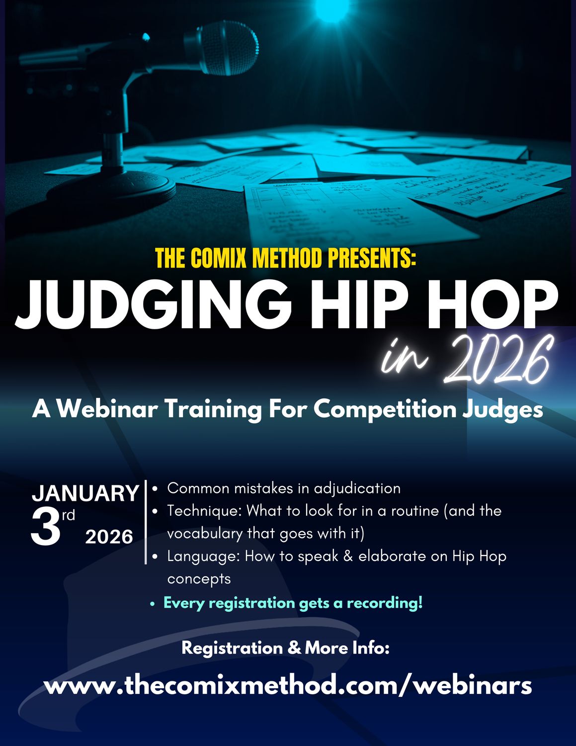 Webinar Series: Judging Hip Hop(2026)