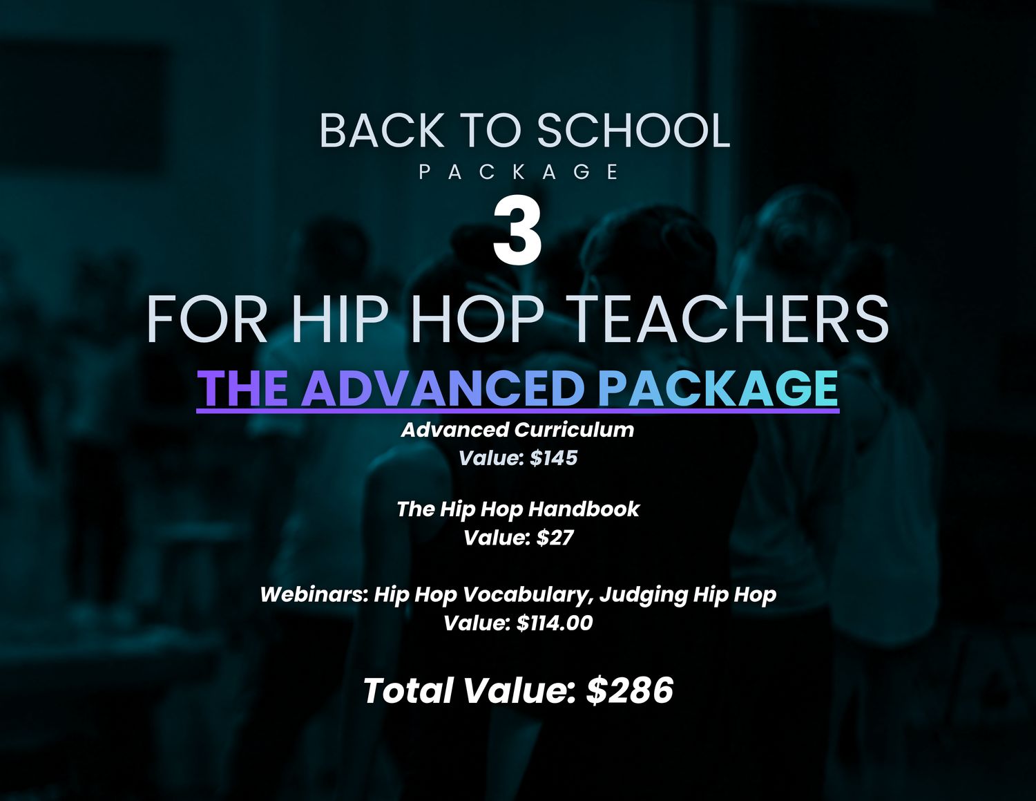 Back To School Package 3: Advanced