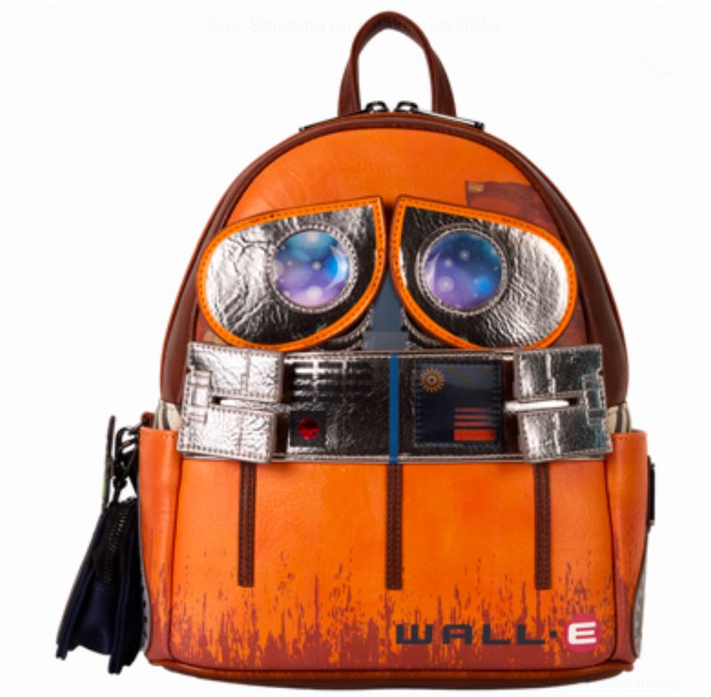 Loungefly WALL-E Cosplay Lentincular Mini Backpack with Coin Bag