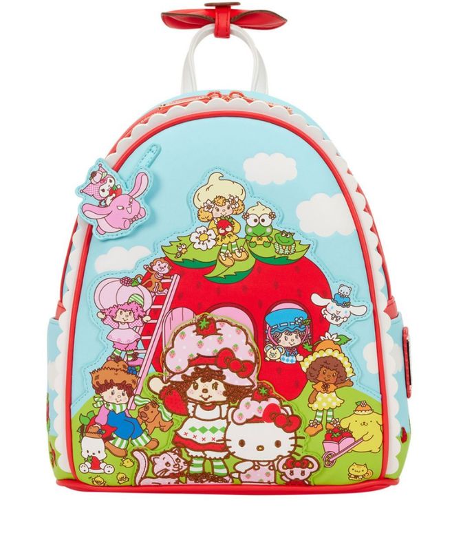Loungefly Sanrio Hello Kitty &amp; Friends x Strawberry Shortcake Scented Mini-Backpack