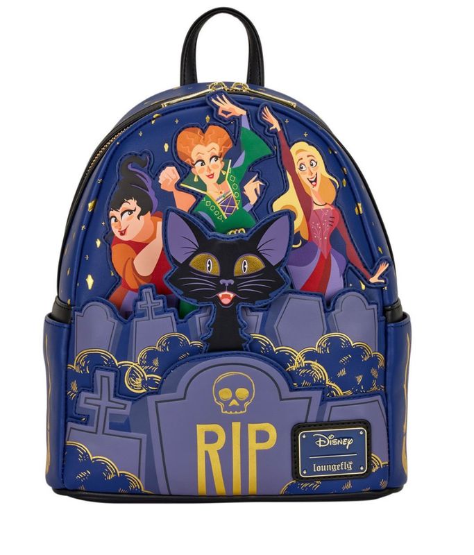 Loungefly Hocus Pocus Sanderson Sisters Graveyard Mini-Backpack