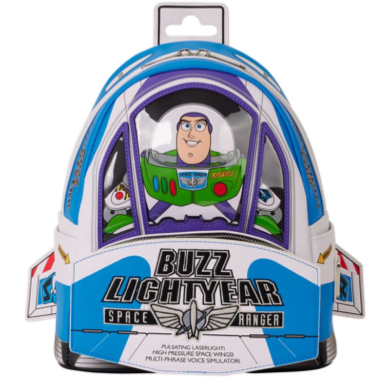 Loungefly Toy Story 30th Anniversary Buzz Lightyear Glow Mini Backpack