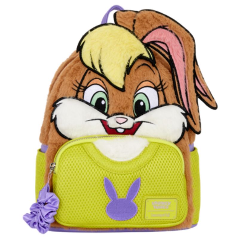 Loungefly Looney Tunes Lola Bunny Plush Cosplay Mini Backpack
