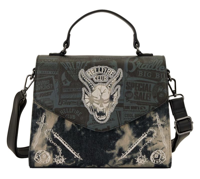 Loungefly Stranger Things 5 Hellfire Club Crossbody Bag