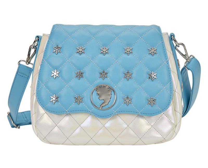 Loungefly Frozen Princess Elsa Pearlescent Crossbody Bag