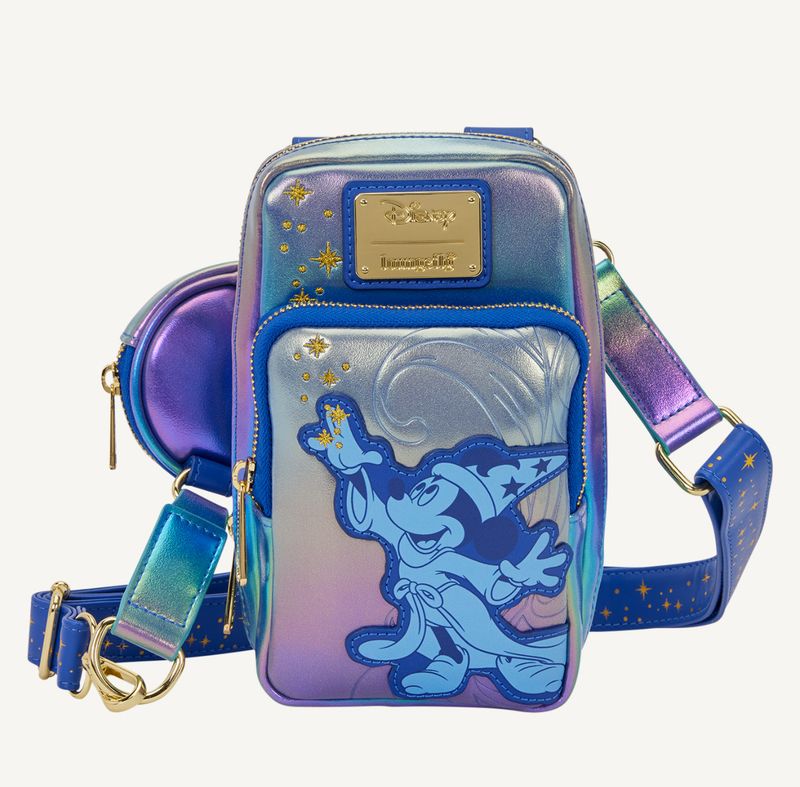 Loungefly Fantasia Cell Phone Crossbody Bag with Coin Bag