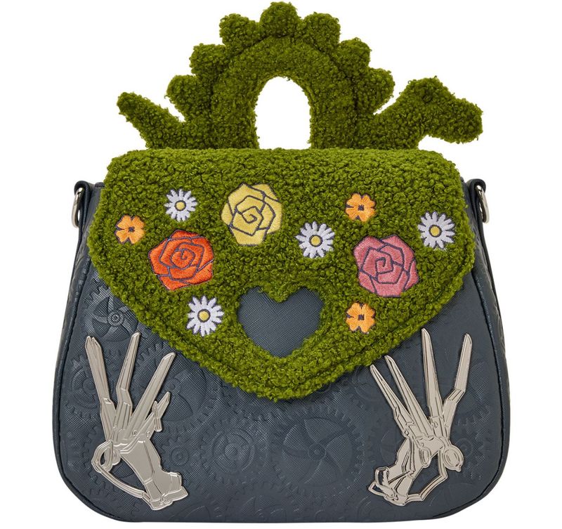 Loungefly Edward Scissorhands Sherpa Crossbody Bag