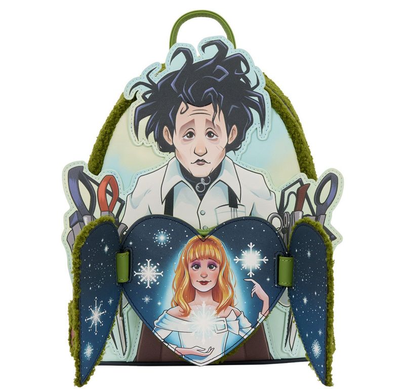 Loungefly Edward Scissorhands Sherpa Mini Backpack