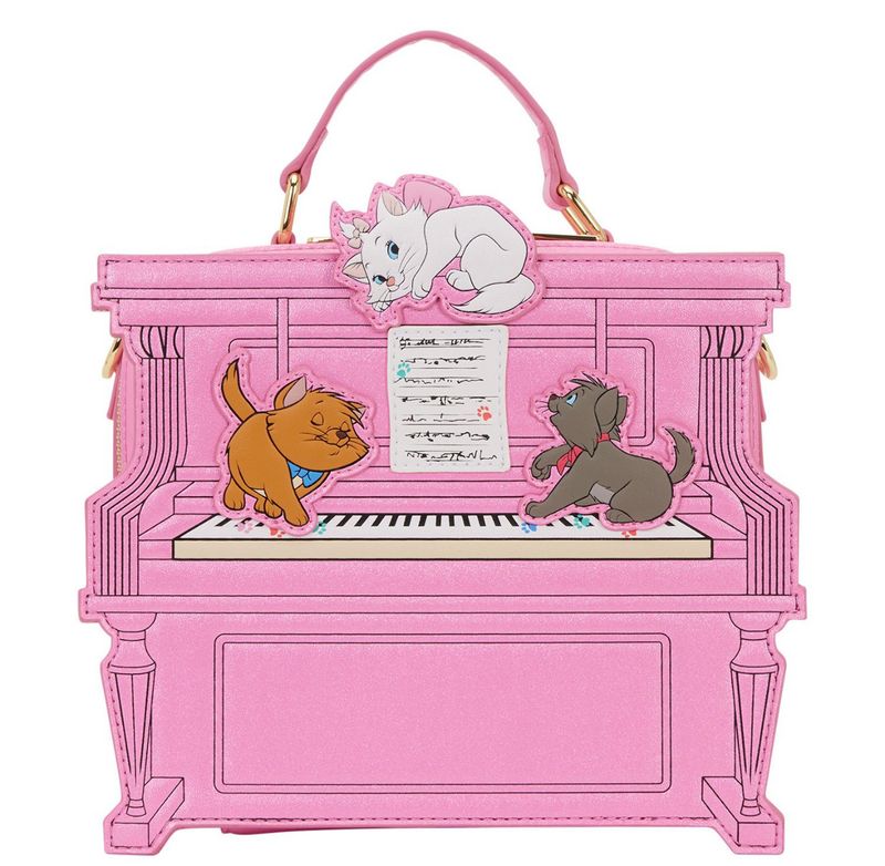 Loungefly LF DISNEY ARISTOCATS FIGURAL PIANO CROSSBODY BAG