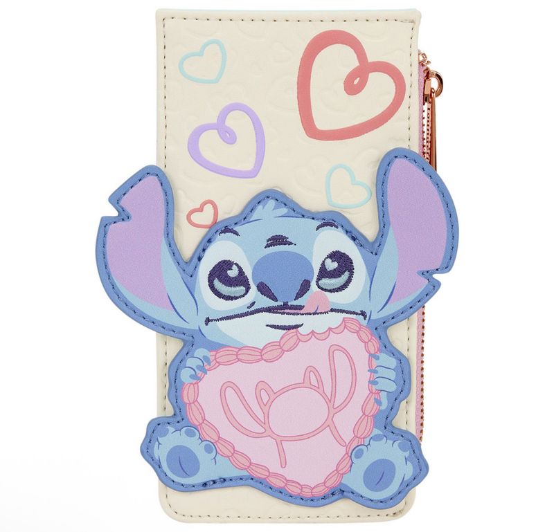 Loungefly LF DISNEY LILO &amp; STITCH BE MINE LARGE CARD HOLDER