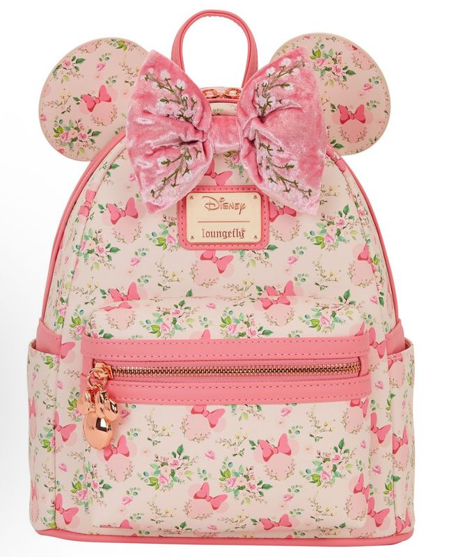 Loungefly LF DISNEY MINNIE MOUSE FLORAL MINI BACKPACK
