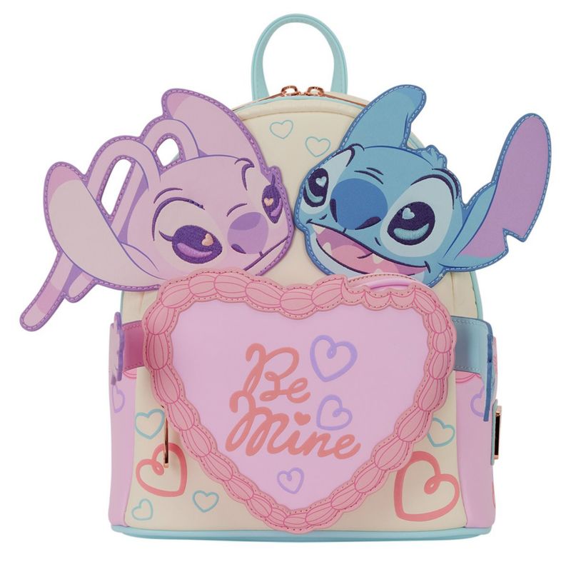 Loungefly Lilo &amp; Stitch Be Mine Vintage Cake Mini-Backpack