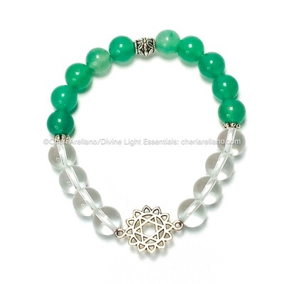 I am Love: Heart Chakra Balancing Bracelet I am Love: Heart Chakra Balancing Bracelet