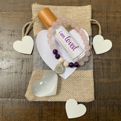 I am Loved Valentine Gift Set: Silver Lotus I am Loved Valentine Gift Set: Silver Lotus