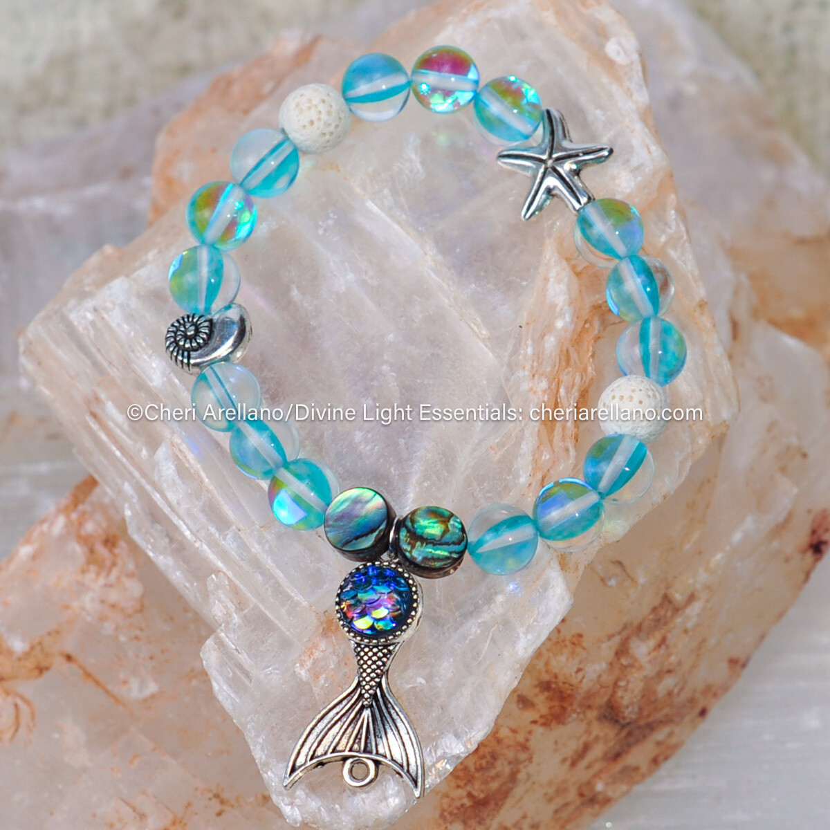 Aqua Aura Mermaid Bracelet