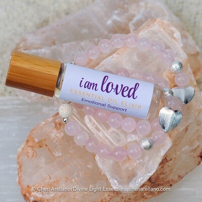 I am Loved Gift Set: Silver Heart
