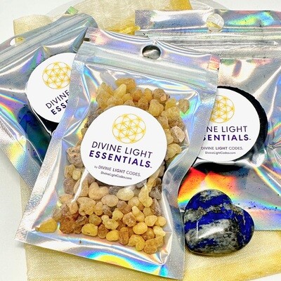 Smudge Protection Kits: Frankincense Resin + Charcoal