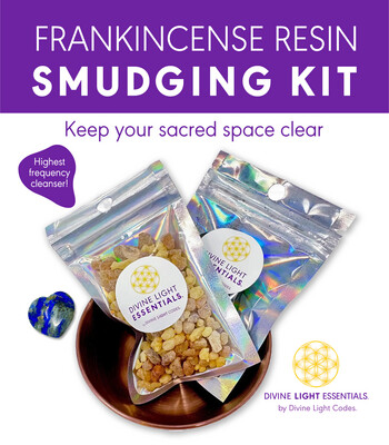 Smudge Protection Kits: Frankincense Resin + Charcoal