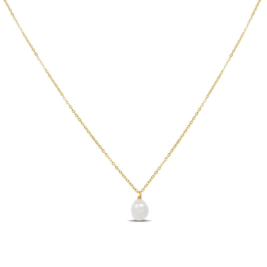 Necklace with natural pearl​ 12mm