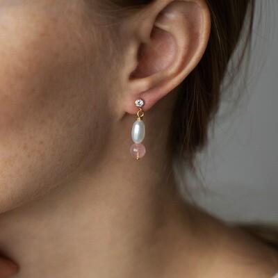 Asymmetrical earrings "Jasmine"