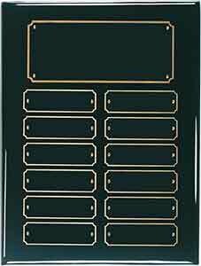 Black Piano Finish Perpetual Plaque