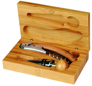 Bamboo Wine Tool Gift Set