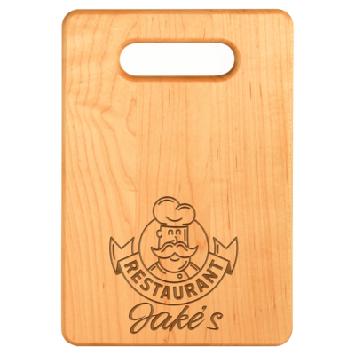 Maple/Walnut Cutting Boards ith Butcher Block Ends