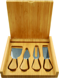 Bamboo Cheese Set