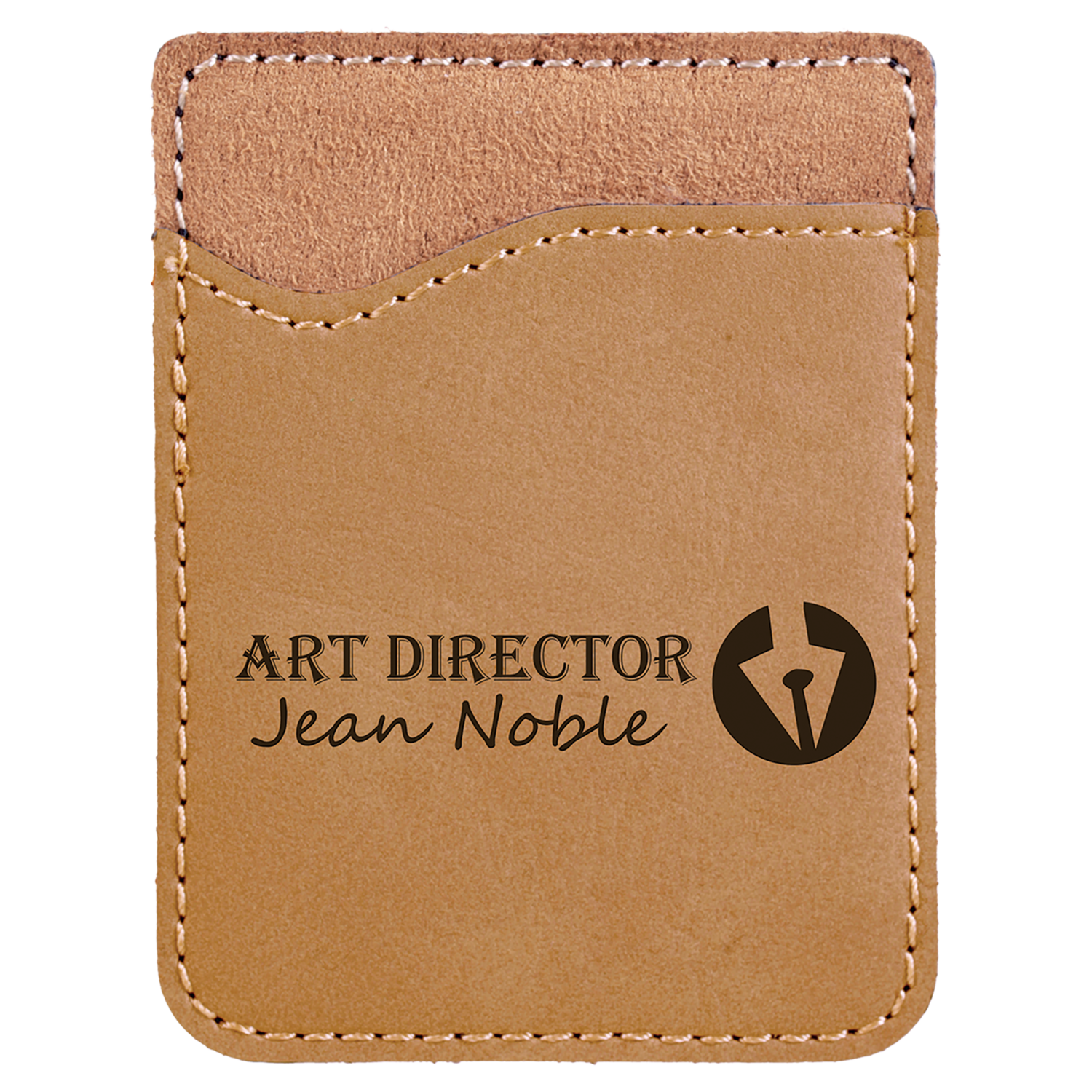Leatherette Phone wallet without Ring