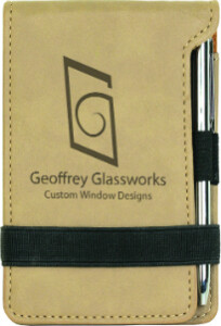 Leatherette Pad/Pen Set