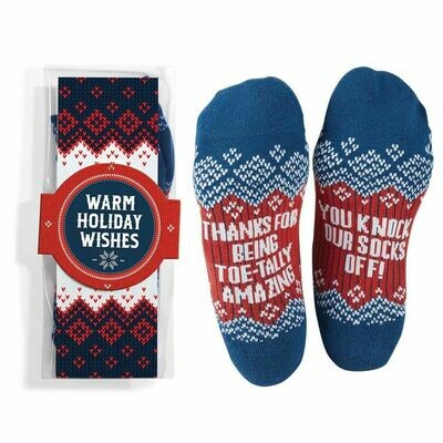 Thanks for being Toe-Tally Amazing Socks