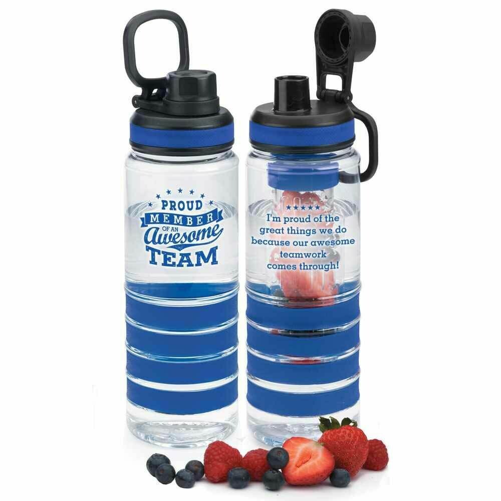 Excellence through Teamwork Fresno Fruit Infuser bottle