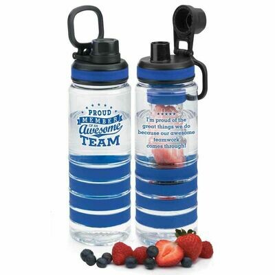 Excellence through Teamwork Fresno Fruit Infuser bottle