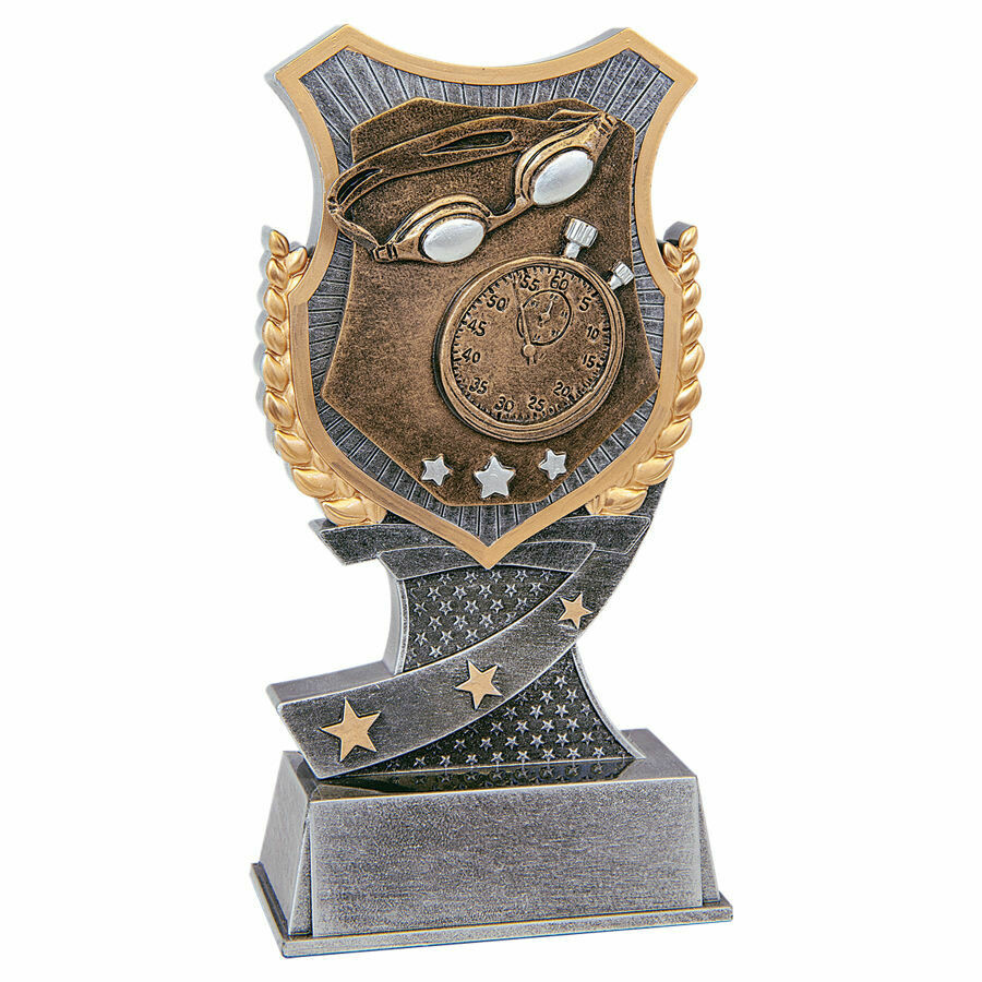 Resin Shield Award Swimming