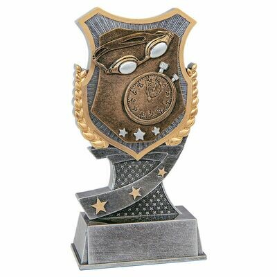 Resin Shield Award Swimming