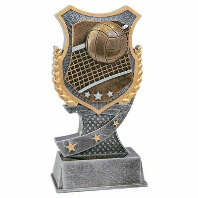 Resin Shield Award Volleyball