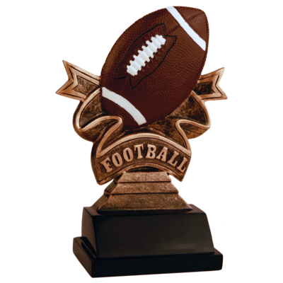 Ribbon Resin Award Football