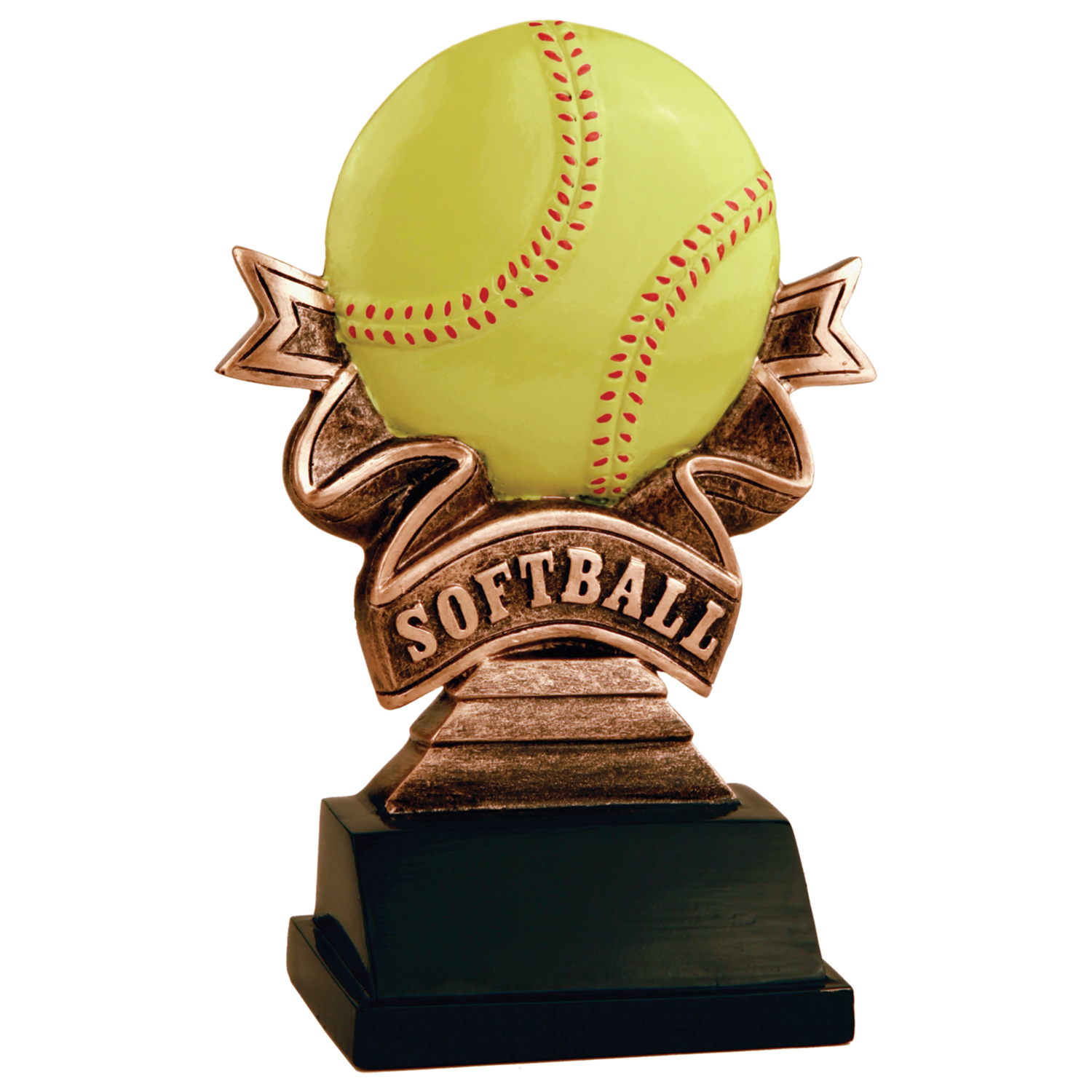Ribbon Resin Award Softball