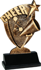 Broadcast Resin Award Cheer