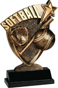 Broadcast Resin Award Softball