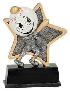 Little Pals Resin Award Baseball
