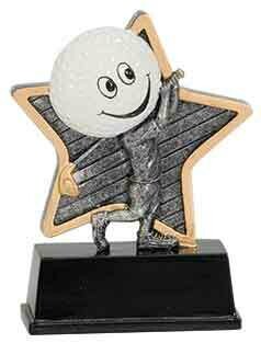 Little Pals Resin Award Golf