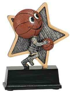 Little Pals Resin Award Basketball