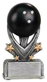 Varsity Sport Resin Award Bowling