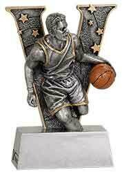 &quot;V&quot; Series Resin Award Basketball