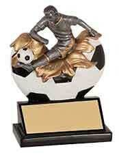 Xploding Resin Award Soccer