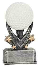 Varsity Sport  Resin Award Golf