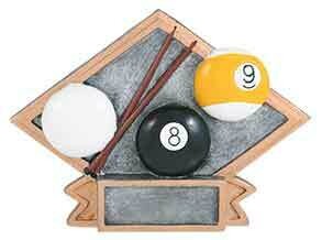 Diamond Plate Resin Award Billiards