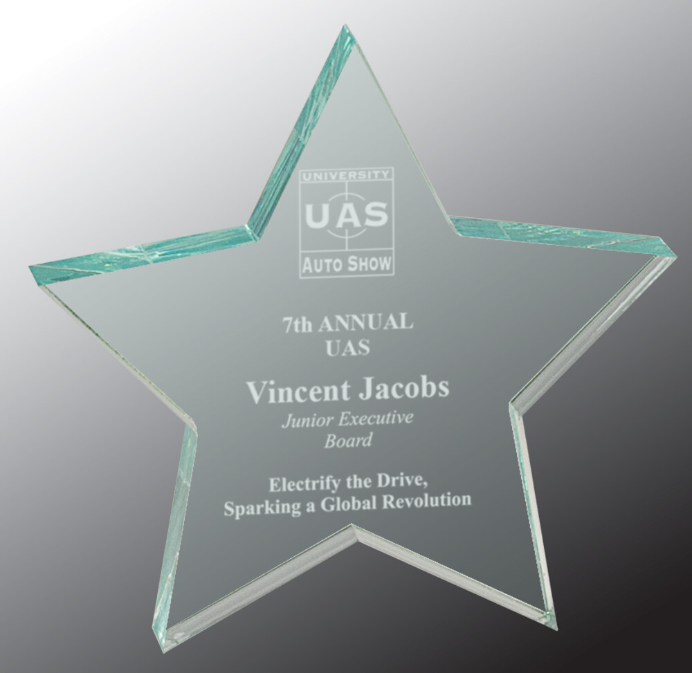 Star Acrylic Paperweight