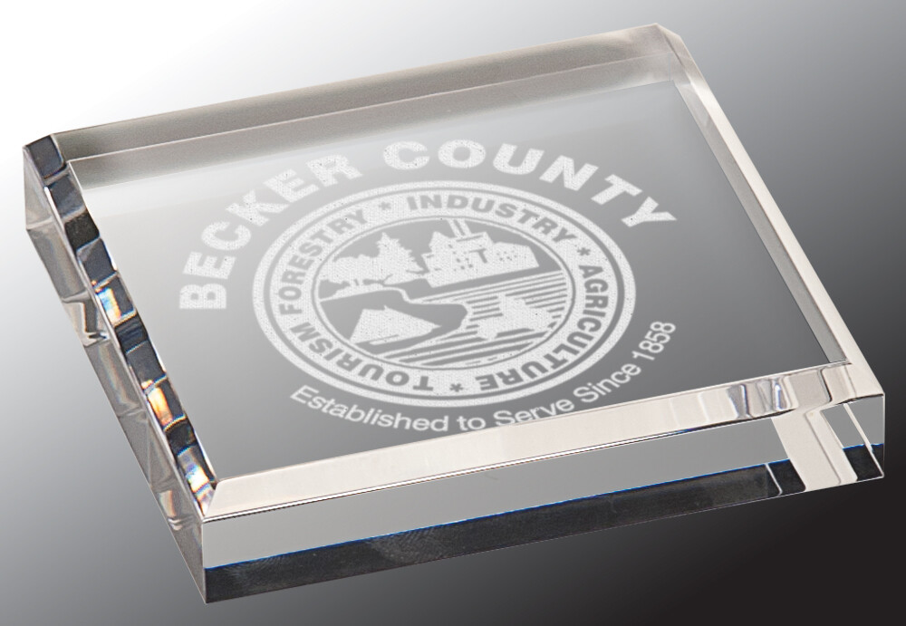 Plain Acrylic Paperweight